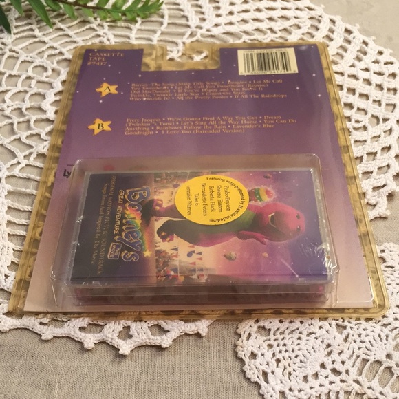 Vintage Barney’s Great Adventure Cassette Tape NOS - Picture 13 of 17